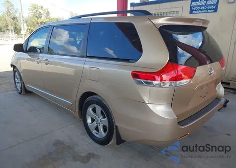 2011 Toyota Sienna Le V6 from USA, damaged, VIN 5TDKK3DC0BS122656